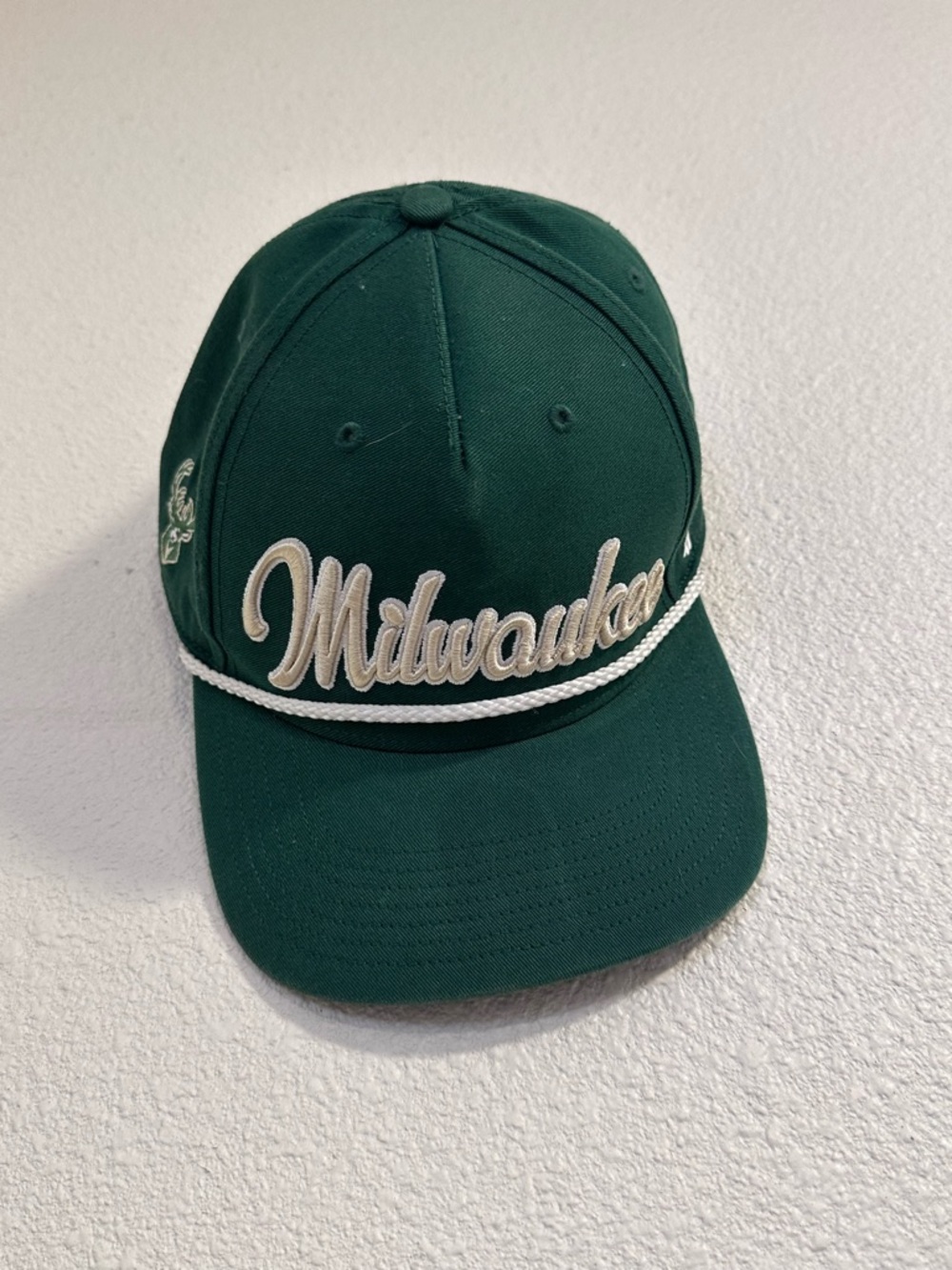 47 Brand Green and Black Baseball Cap with 47 Logo